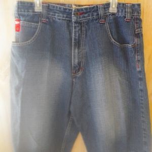 Men's Paco Jeans slight distressed wide leg shorts size 38 waist